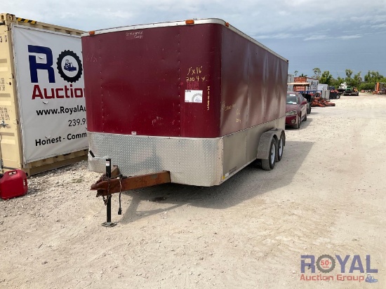 2004 Continental Cargo GAFEX716TA2 6ft T/A Enclosed Trailer