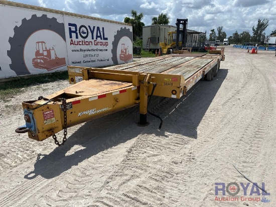 2015 Eager Beaver 15 Ton 25FT T/A Tagalong Equipment Trailer