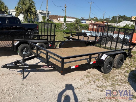 2024 Worldwide U-17x14 TA 14ft Trailer