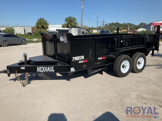 2023 Nexhaul N714TA 14ft Dump Trailer