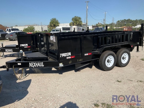 2023 Nexhaul N714TA 14ft Dump Trailer