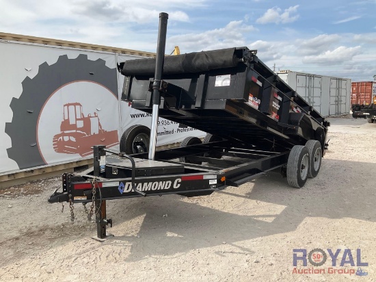 2020 Diamond C LPT20714x82 14FT T/A Dump Trailer