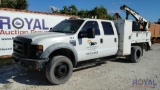 2008 Ford F-250 Crew Cab Crane Service Truck