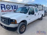 2006 Ford F250 4x4 Service Truck