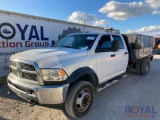 2012 Ram 5500 Flatbed Spray Truck