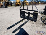 2023 AgroTK SAII100 48in Skid Steer Fork Attachment