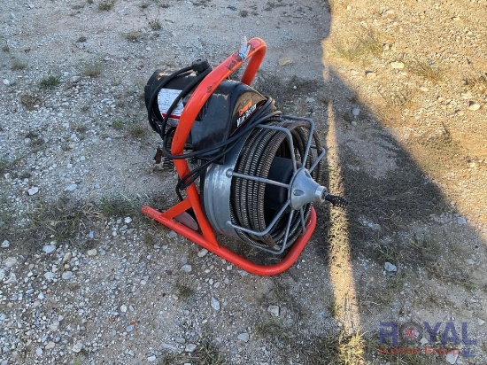 Plumbing Snake, General Mini Roto Rooter Electric Sewer Snake, Snake Drill, Toilet Jack