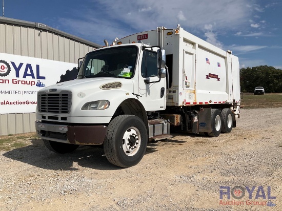 2012 Freightliner M2 106 Heil 612-3201 25Yd Rear Loader Garbage Truck ...