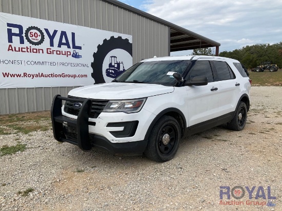 2016 Ford Explorer 4x4 Police SUV