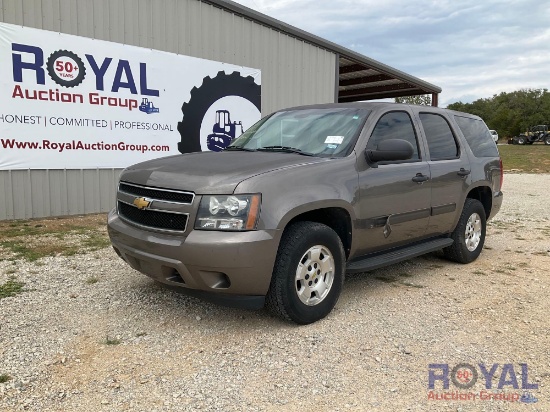 2013 Chevrolet Tahoe 4x4 Police SUV