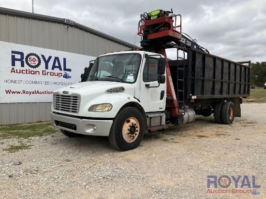 2009 Freightliner M2 106 Prentice 124-BC Debris Dump Grapple Truck