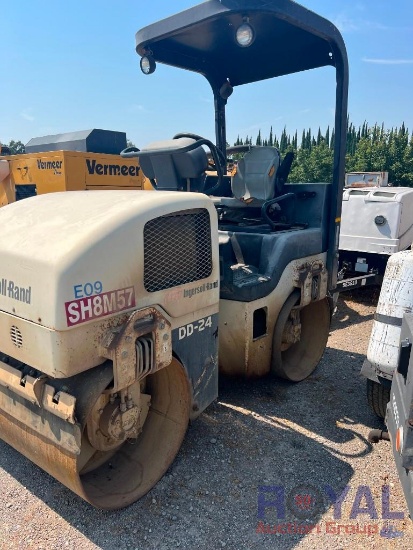 2003 Ingersoll Rand DD-24 Articulated Smooth 48in Drum Roller