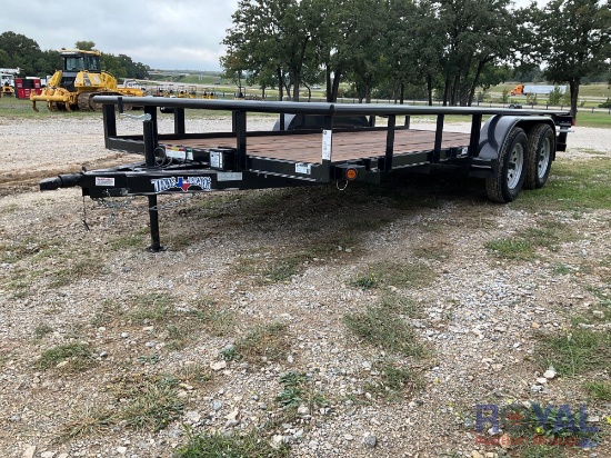 2023 Texas Bragg T/A 16Ft Equipment Trailer