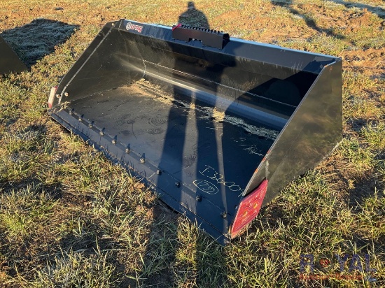 Unused 72? Vernig Heavy Duty Skid Steer Bucket