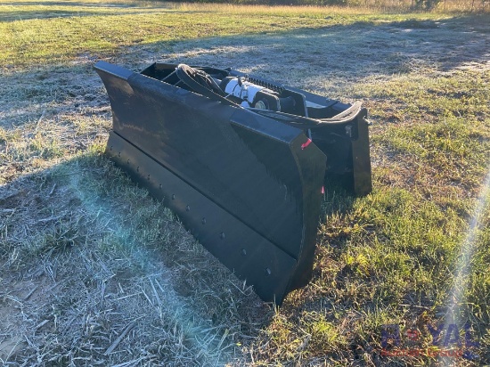 Unused 72 inch Vernig Skid Steer Dozer Blade