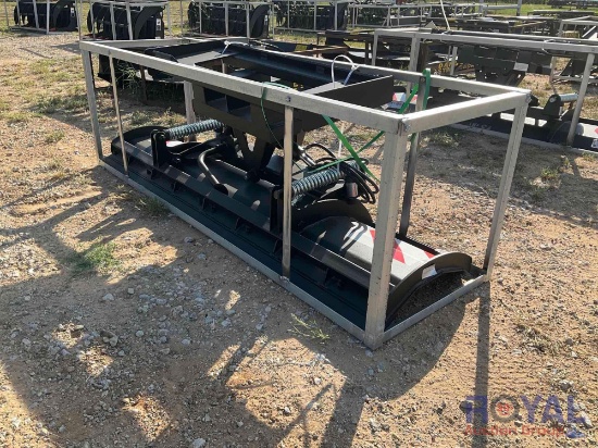 2023 8FT Skid Steer Dozer Blade Attachment