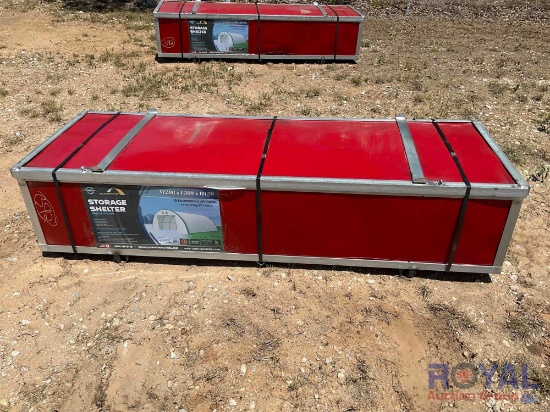 2023 Gold Mountain W20ft x L30ft x H12ft Dome Storage Shelter