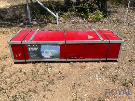 2023 Gold Mountain W20ft x L30ft x H12ft Dome Storage Shelter