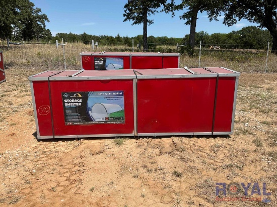 2023 Gold Mountain W40ft x L80ft x H20ft Dome Storage Shelter