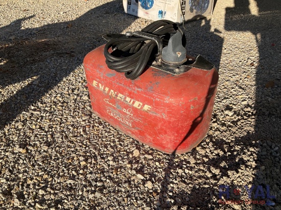 Vintage Evinrude Gas Can