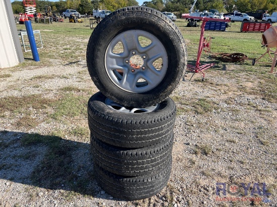Lot Of 4 Wheels With Tires. 275/65/R18