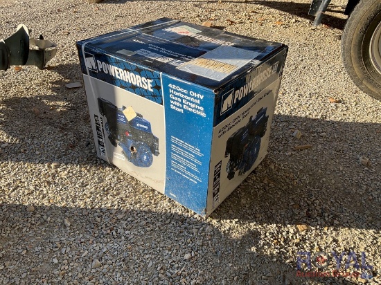 Unused Powerhorse 420cc Gas Engine
