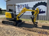 2023 Wacker Neuson EZ26 Hydraulic Mini Excavator
