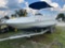2000 236 Cobia Coastal Deck Boat with T/A Galvanized Trailer