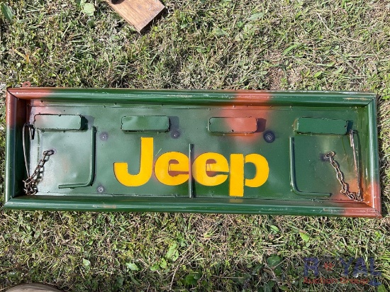 2023 Jeep Tailgate Themed Wall Decoration