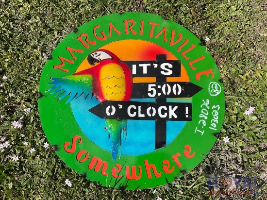 2023 3D Margaritaville Themed Sign