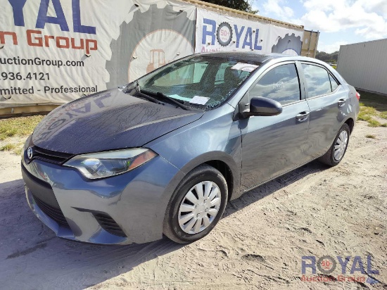 2014 Toyota Corolla Sedan