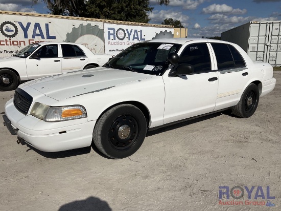 2009 Ford Crown Victoria Police Sedan