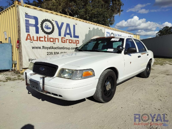 2009 Ford Crown Victoria Police Sedan