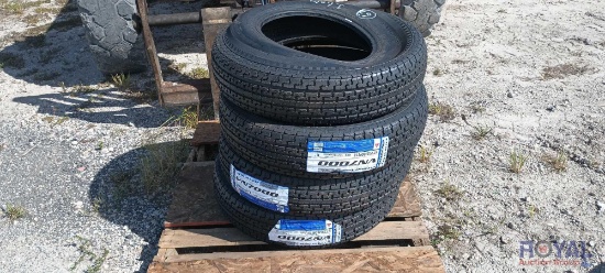 4 Unused ST235/80R16 Steel Belted Tires