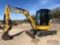 2017 Caterpillar 304E2CR Hydraulic Mini Excavator