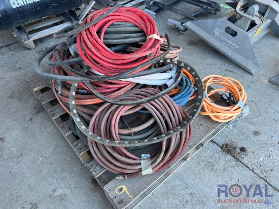 Pallet of Miscellaneous Air Hoses and Cables