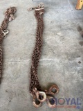 Heavy rigging chain assembly