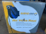 Unused Rapid Air 3/8 50FT Hose Reel