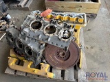 Pallet of Engine Parts