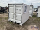 6FT 6IN x 8FT Storage Container With Window