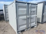 6FT 6IN x 8FT Storage Container With Door and Window
