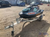 2023 Sea Doo GTI SE 130 Jet Ski w/ Unused S/A Aluminum Trailer