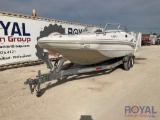 2005 Godfrey 21FT Boat w/ T/A Trailer