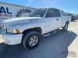 2000 Dodge Ram 1500 4x4 Quad Cab Pickup Truck