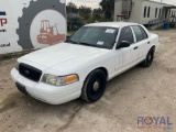 2010 Ford Crown Victoria Police Sedan