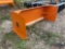 84in Snowplow Skid Steer Attachment