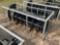 2023 78in Heavy Grass Fork Grapple Skid Steer Attachment