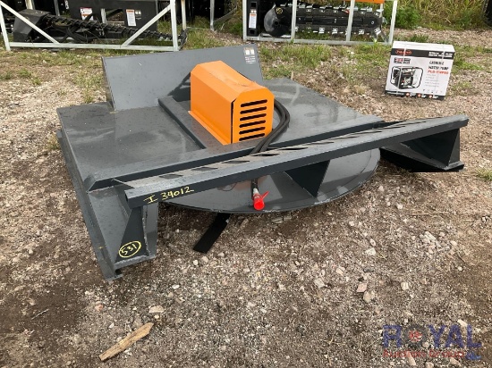 72in Brush Cutter Skid Steer Attachment