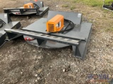 72in Brush Cutter Skid Steer Attachment