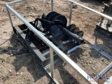2023 36in Auger with 2 Bits Skid Steer Attachment